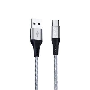 Geonav Cabo USB-C (tipo C) para USB, carregamento rápido, nylon trançado, 1,5MT
