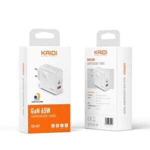 Kaidi Ultra Rápido GaN 65W Turbo