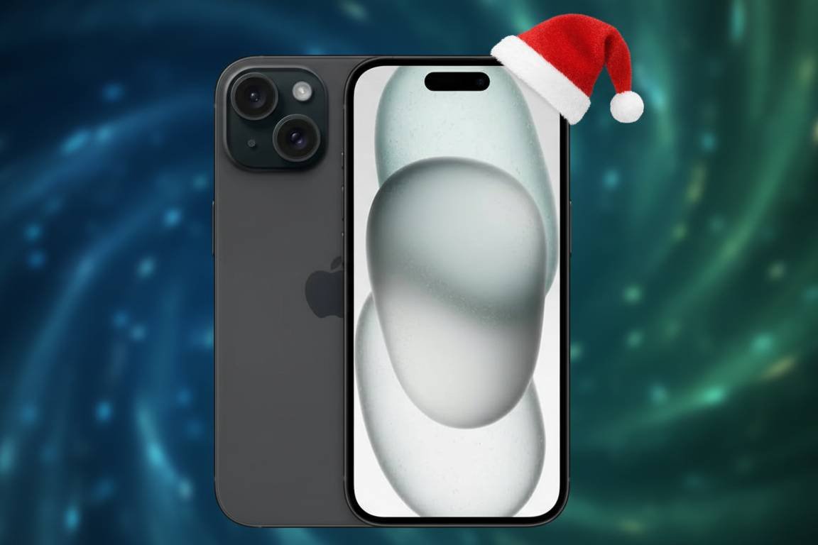 iPhone 15 no Natal e Final de Ano