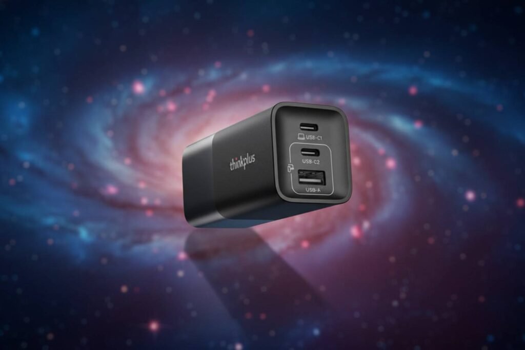 Carregador Lenovo ThinkPlus 100W GaN Lançamento