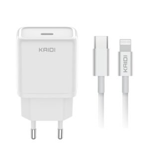 Carregador Turbo PD USB-C Lightning KAIDI KD-669CL 20W