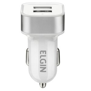 Carregador veicular elgin 12v 2 entrada 10w